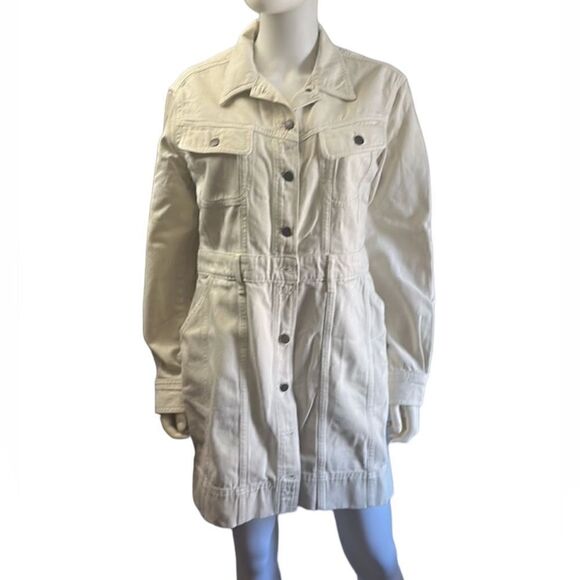 Ralph Lauren Long Line Jeans Jacket - Picture 1 of 12